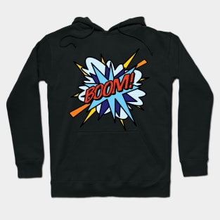 Comic Book Pop Art BOOM Hoodie